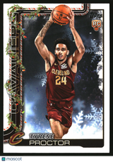 Tyrese Proctor 2025-26 Topps Holiday #H200