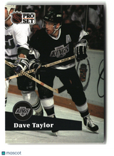 Dave Taylor 1991-92 Pro Set French #103