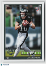 Cole Payton 2026 Topps Flagship 1991 Topps Football Rookies #91TR-7