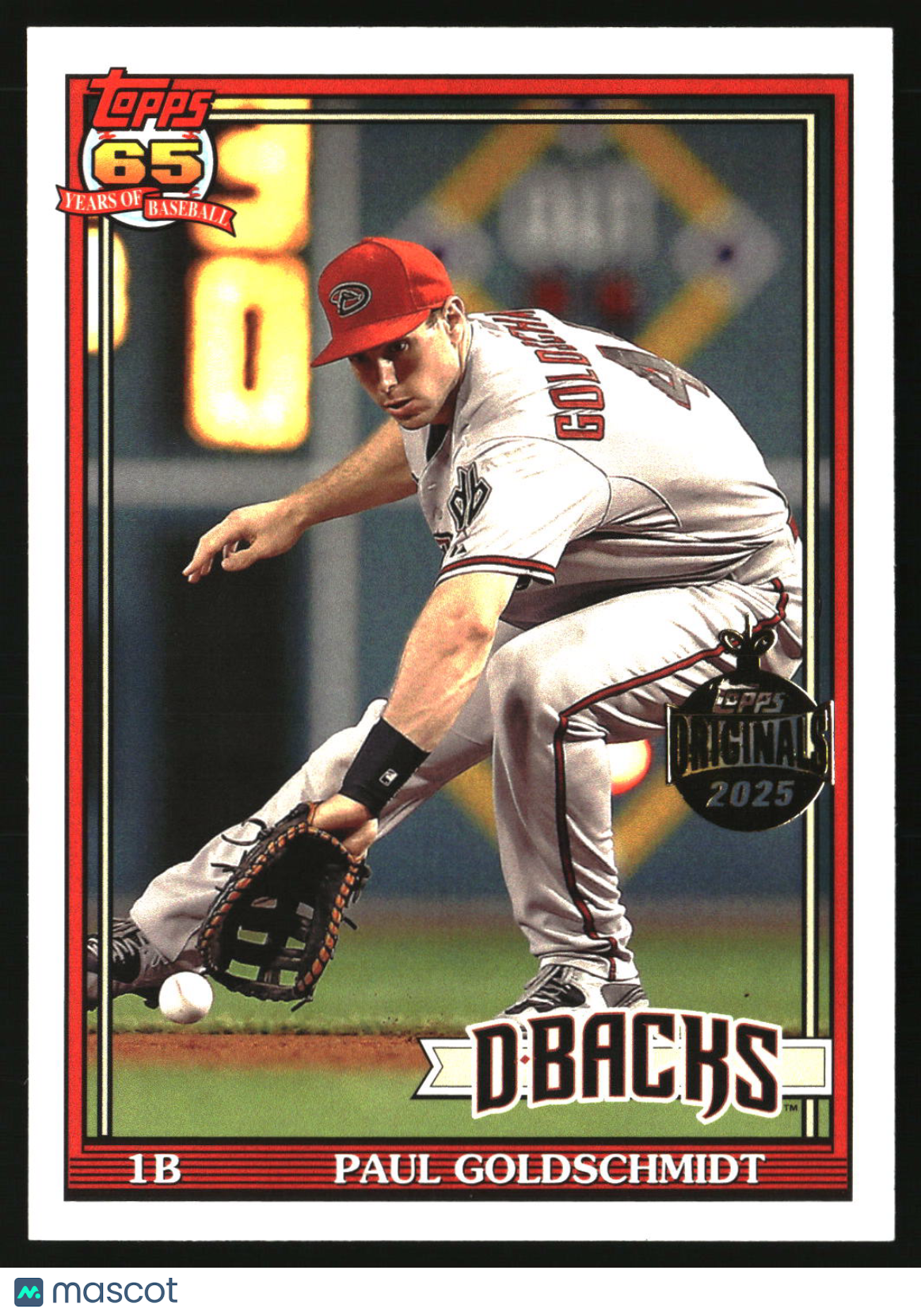 Paul Goldschmidt 2025 Topps Holiday Topps Originals 2025 Foil Buybacks #231