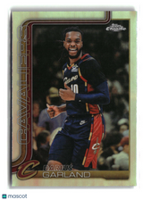 Darius Garland 2025-26 Topps Chrome Update Refractor #32