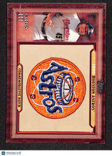 Carlos Lee 2011 Topps Throwback Logo Manufactured Patch #TLMP-CLE