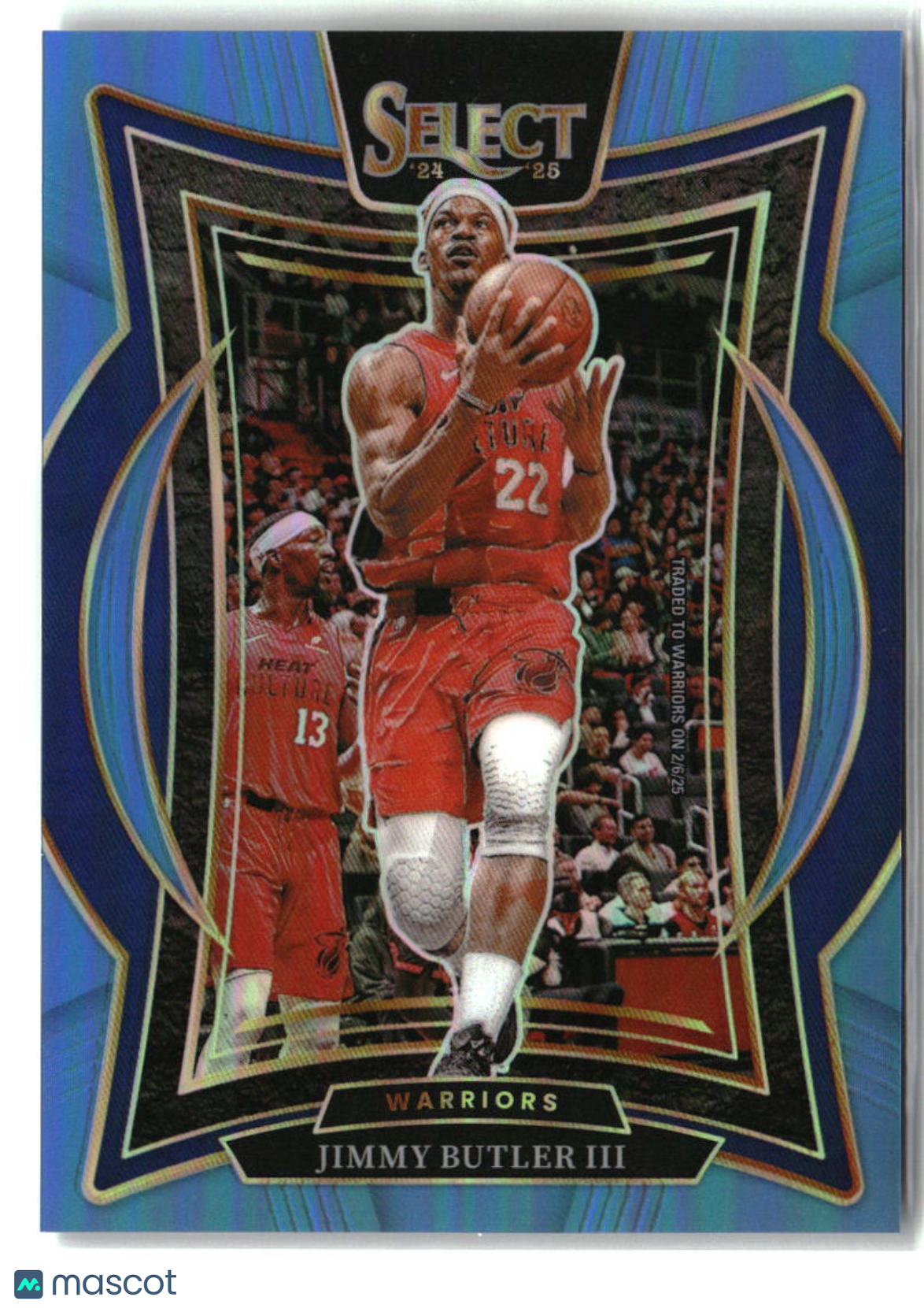 Jimmy Butler III 2024-25 Panini Select Light Blue Prizm #34 #/299