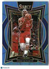 Jimmy Butler III 2024-25 Panini Select Light Blue Prizm #34 #/299