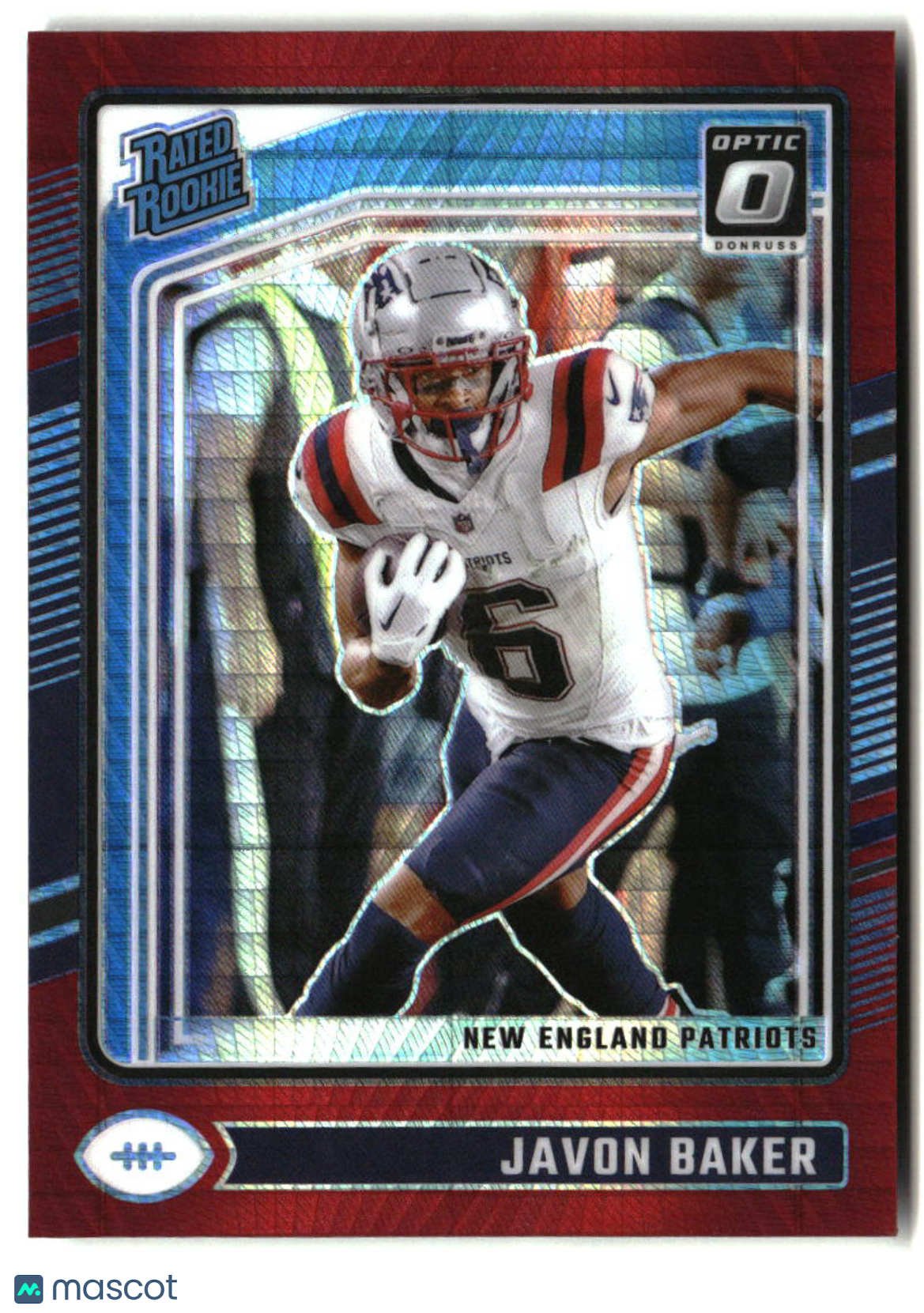 Javon Baker 2024 Donruss Optic Red Hyper #245