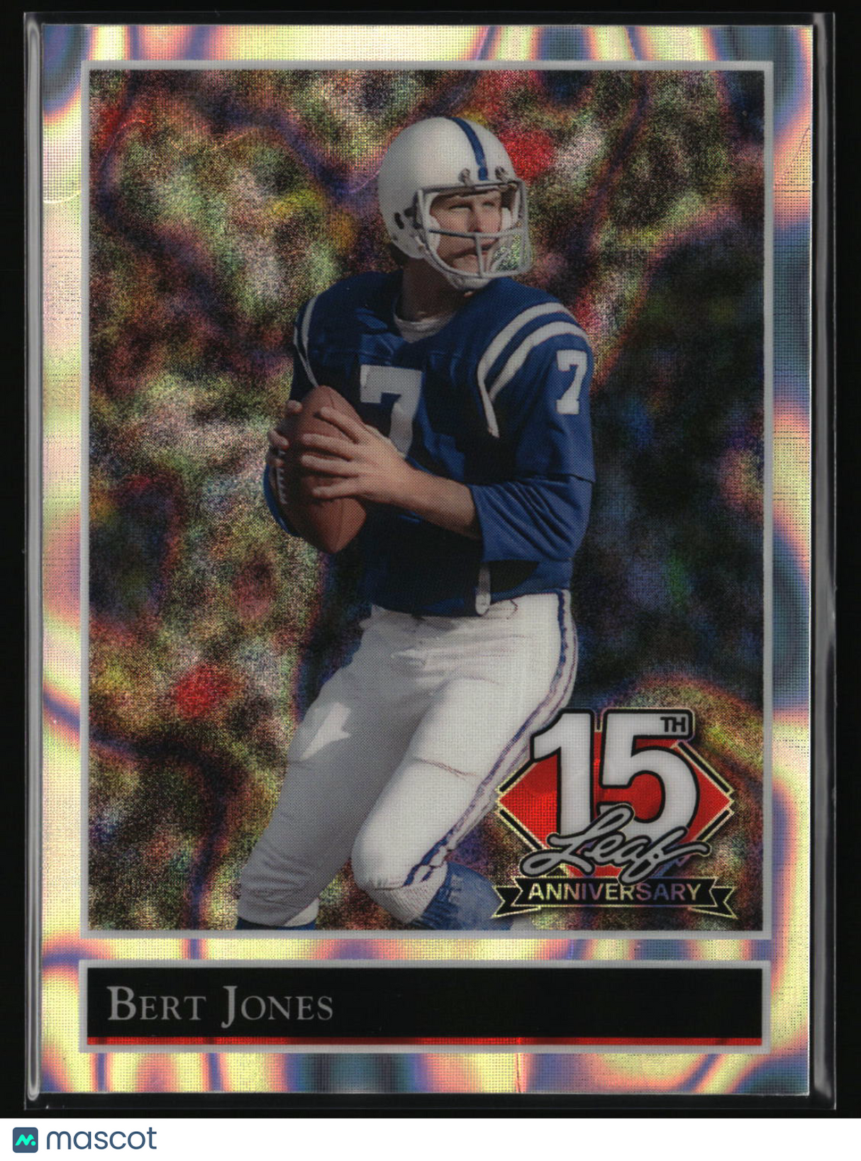 Bert Jones 2025 Leaf 1991 Base Lava Silver #91B-12 #/15