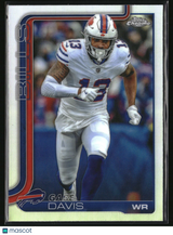 Gabe Davis 2025 Topps Chrome - Topps Refractor #142