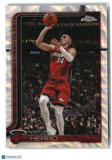 Tyler Herro 2025-26 Topps Chrome Update Wave Refractor #51
