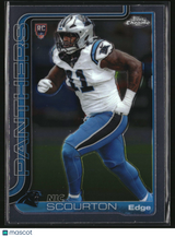 Nic Scourton 2025 Topps Chrome Football #353