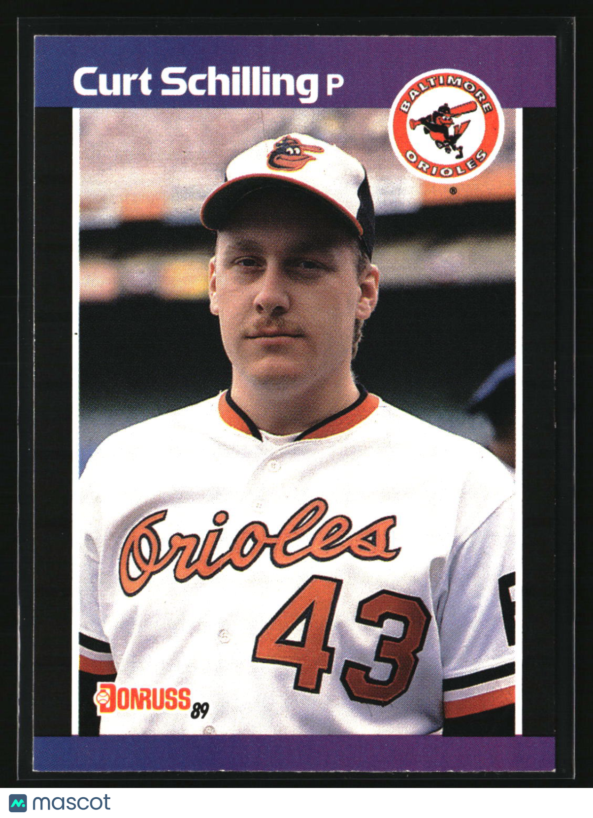 Curt Schilling 1989 Donruss #635