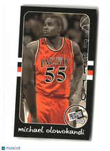 Michael Olowokandi 1998 Press Pass Double Threat Retros #RT-1
