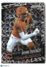 Rome Odunze 2025 Panini Prizm Lazer #8