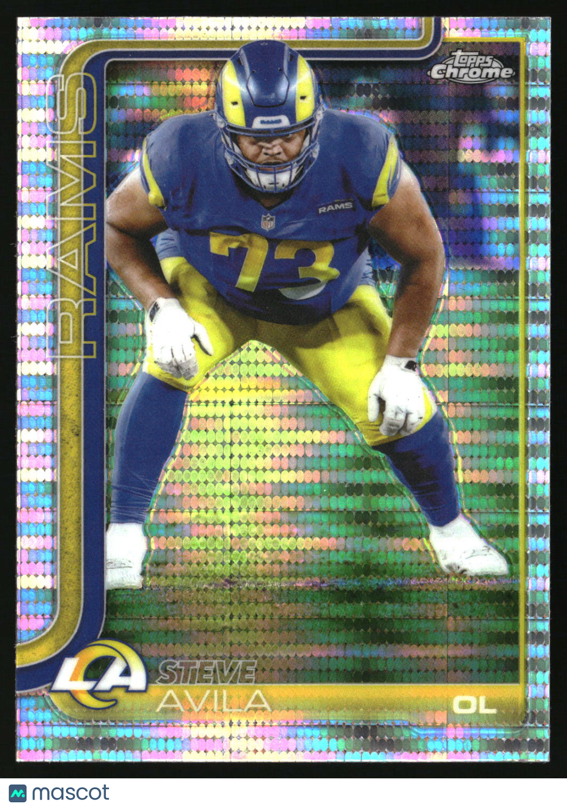 Steve Avila 2025 Topps Chrome Pulsar Refractor #170