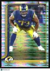 Steve Avila 2025 Topps Chrome Pulsar Refractor #170