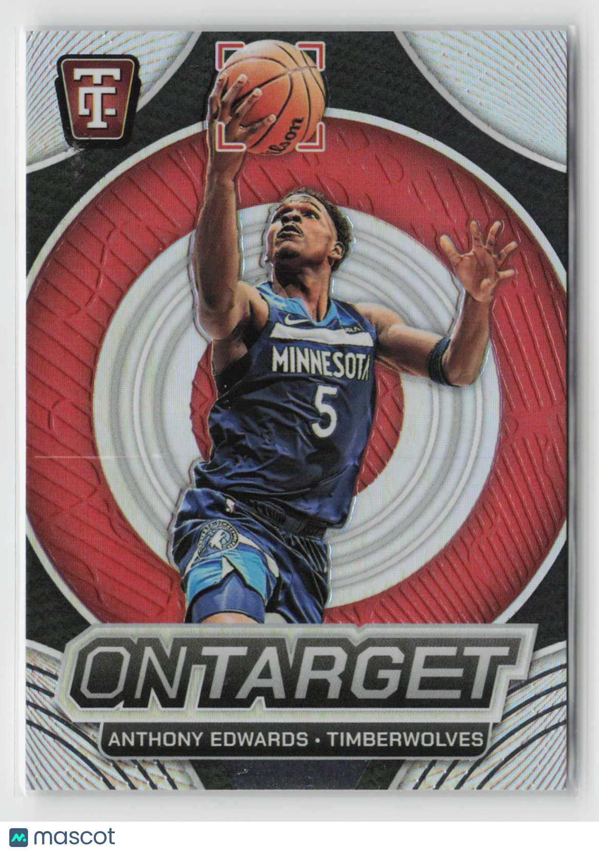 Anthony Edwards 2024-25 Panini Totally Certified On Target #19