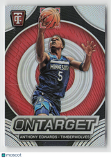 Anthony Edwards 2024-25 Panini Totally Certified On Target #19