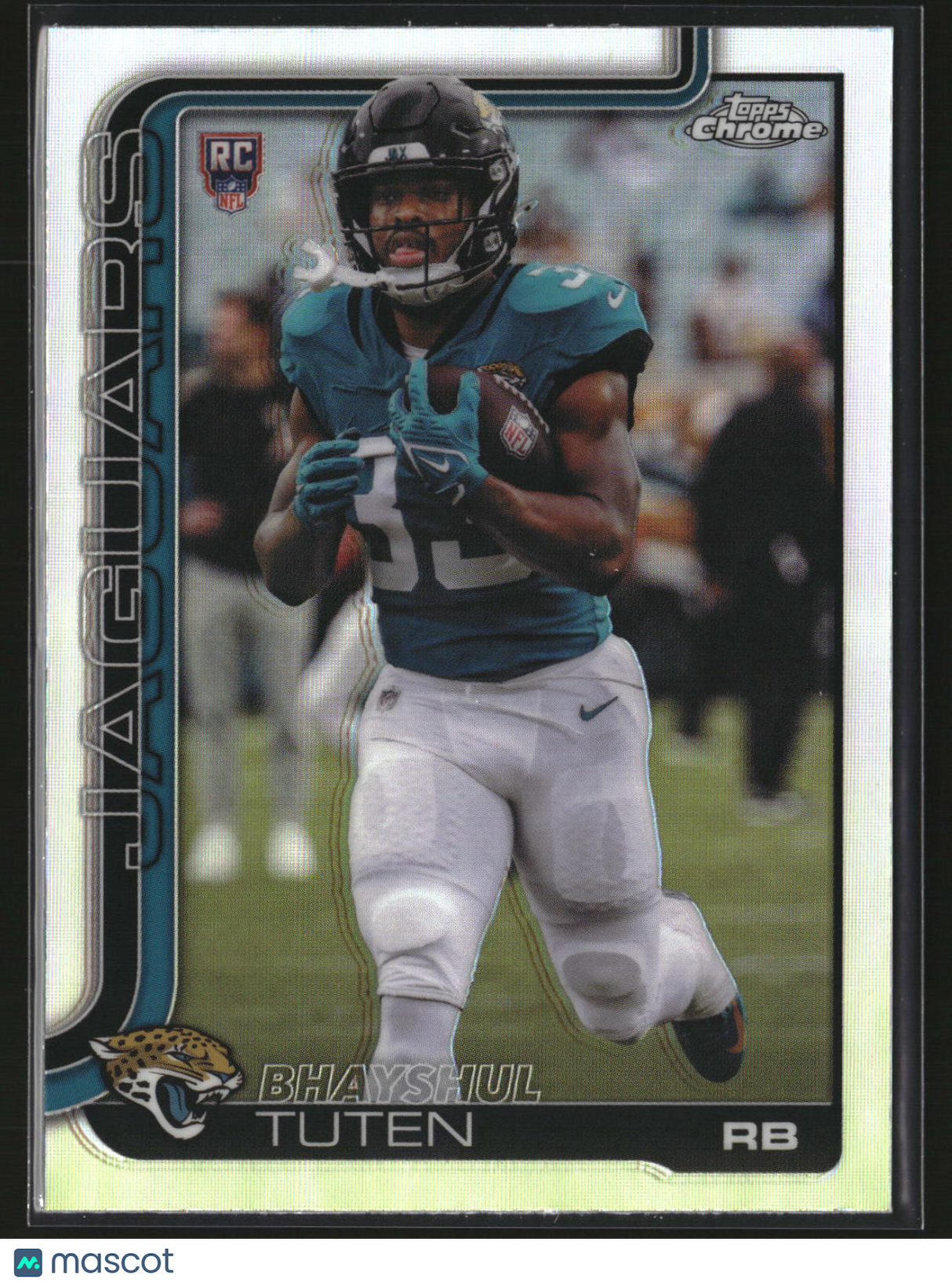 Bhayshul Tuten 2025 Topps Chrome Football Refractor #389