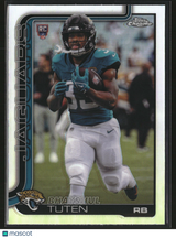 Bhayshul Tuten 2025 Topps Chrome Football Refractor #389