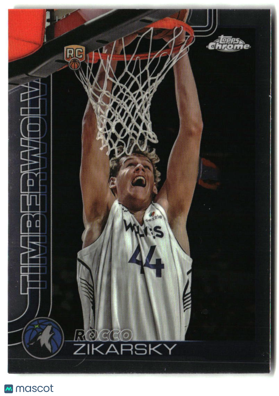 Rocco Zikarsky 2025-26 Topps Chrome #296