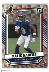 Malik Nabers 2024 Donruss The Rookies #TR-34