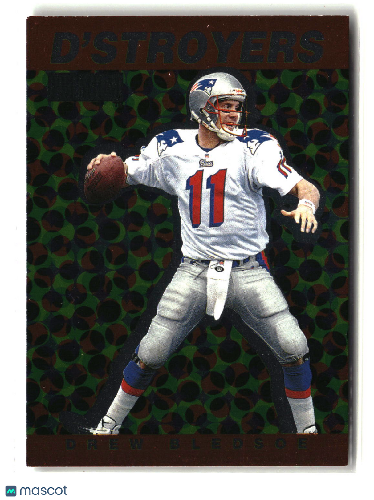 Drew Bledsoe 1998 SkyBox Premium D'stroyers #11 D