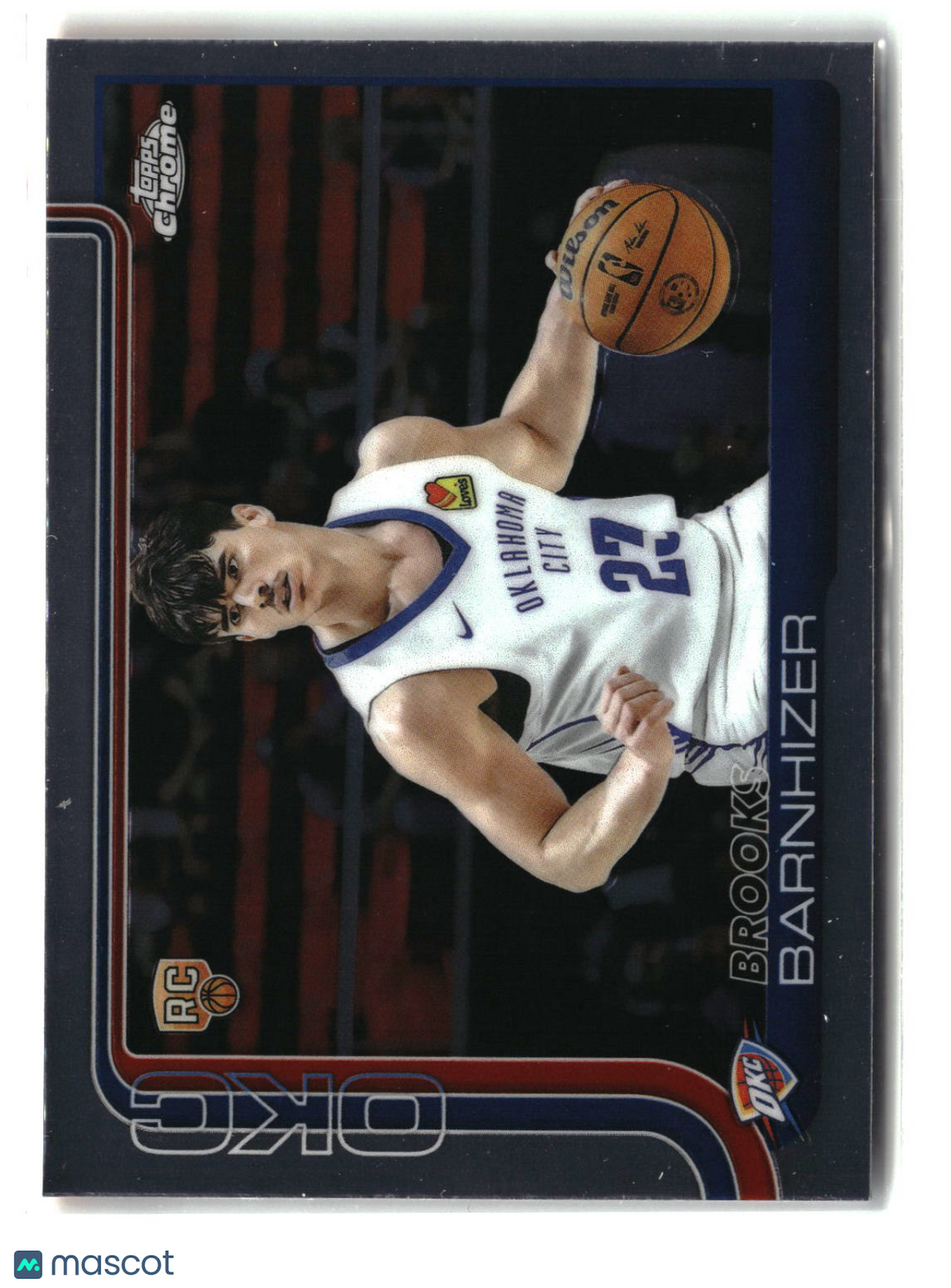 Brooks Barnhizer 2025-26 Topps Chrome #295