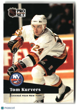 Tom Kurvers 1991-92 Pro Set French #244