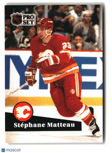 Stephane Matteau 1991-92 Pro Set French #27