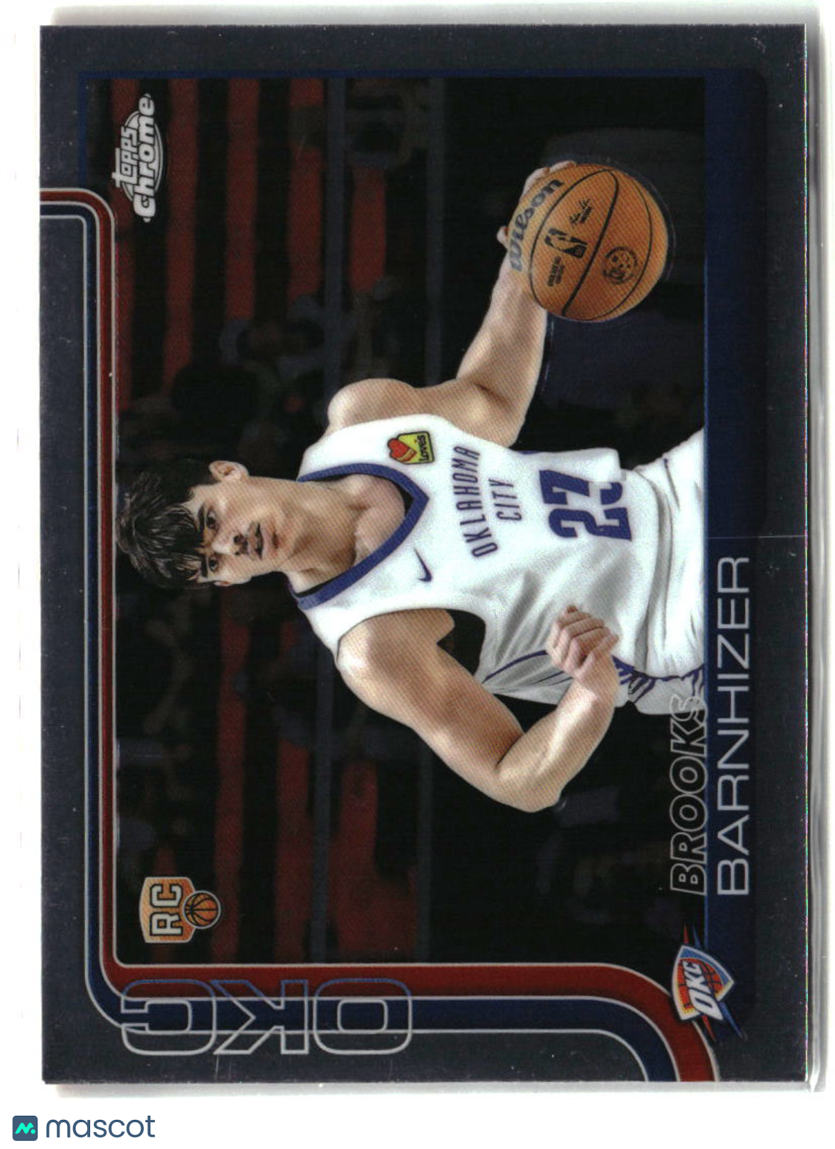 Brooks Barnhizer 2025-26 Topps Chrome #295