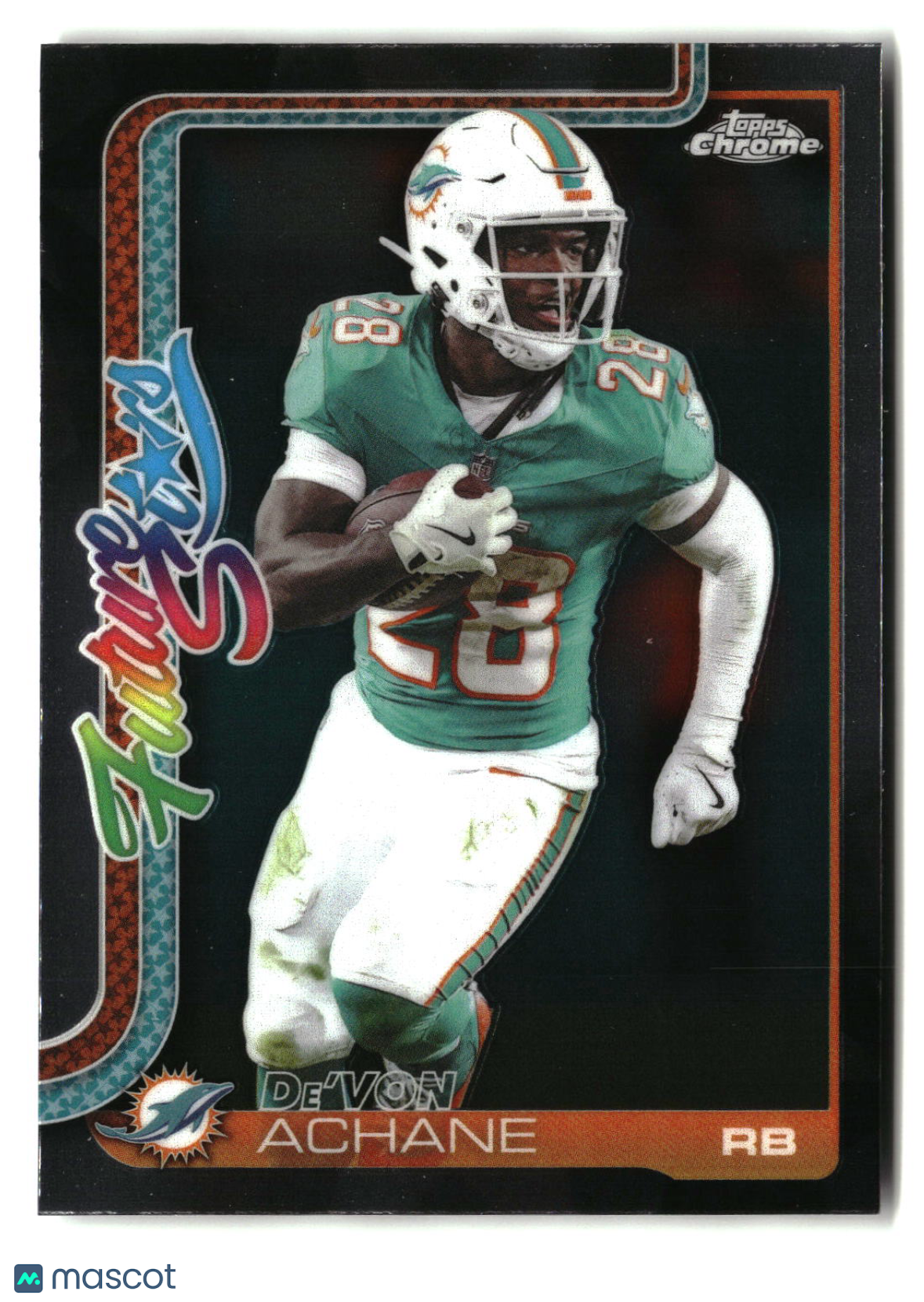 De'Von Achane 2025 Topps Chrome Future Stars #FS-12