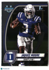 Jaquez Moore 2024 Bowman University Chrome #92