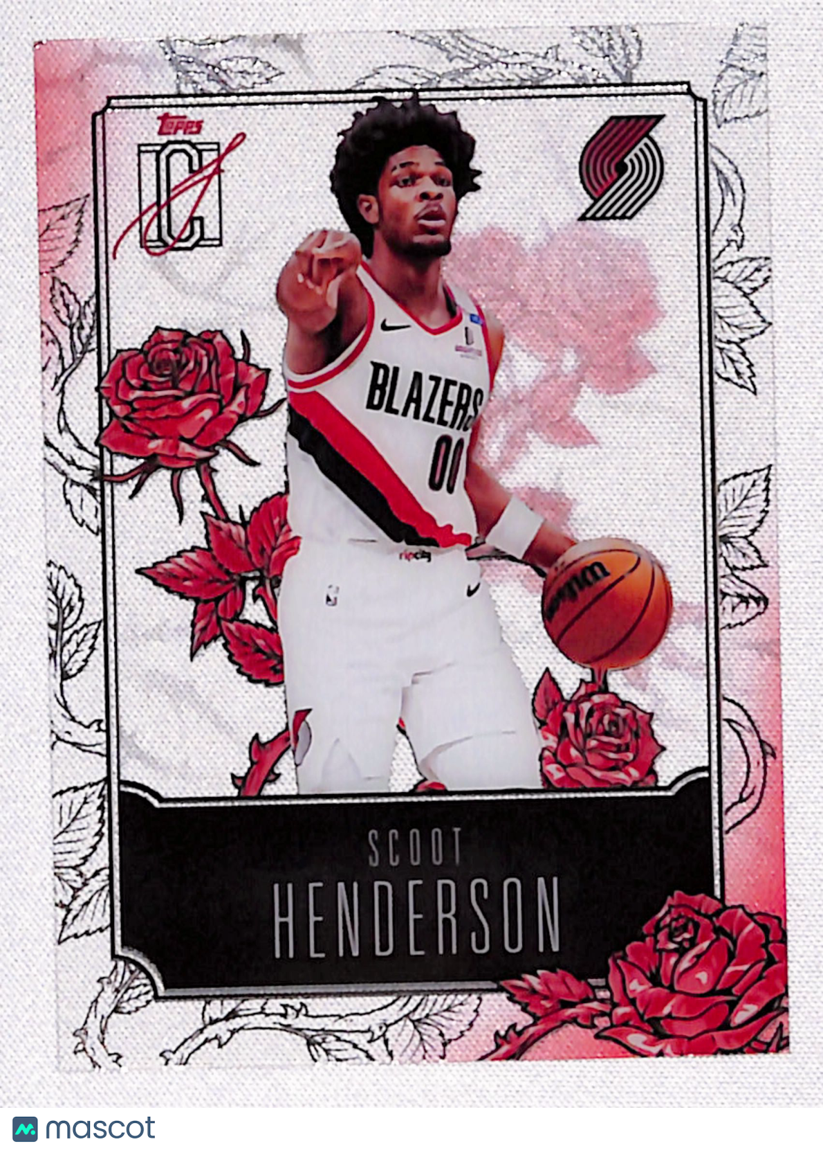 Scoot Henderson 2025-26 Topps Signature Class Roses #R-15
