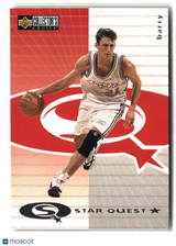 Brent Barry 1997-98 Collector's Choice StarQuest #SQ30