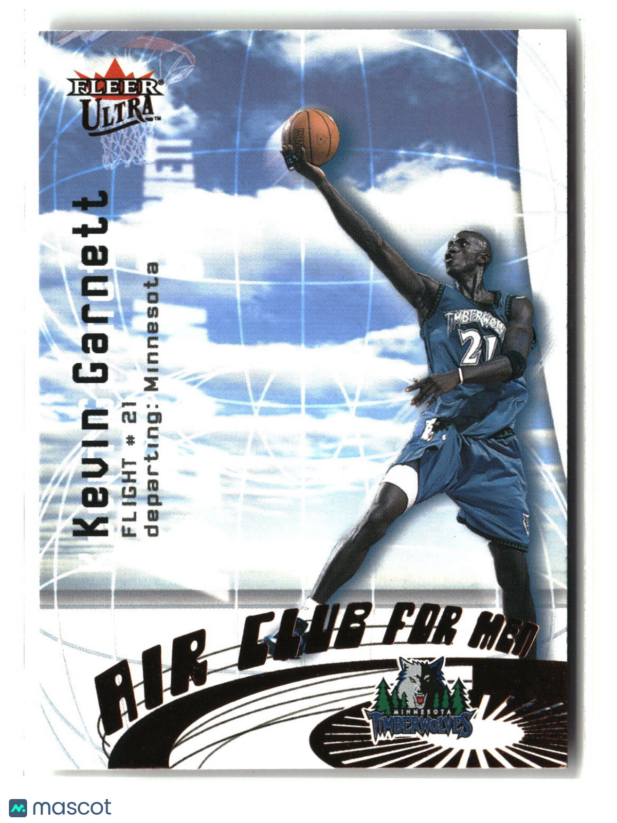 Kevin Garnett 2000-01 Ultra Air Club for Men #7 AC