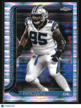 Derrick Brown 2025 Topps Chrome Pulsar Refractor #47