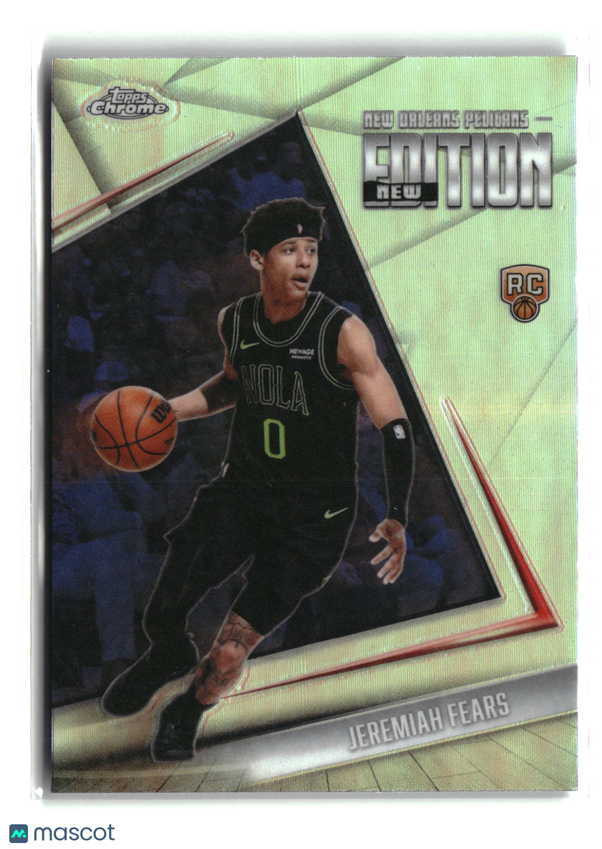 Jeremiah Fears 2025-26 Topps Chrome Update New Editions Refractor #GR-8