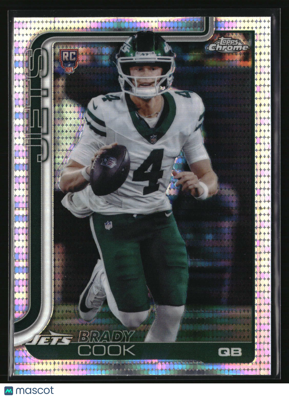 Brady Cook 2025 Topps Chrome Pulsar Refractor #319