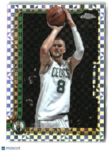Kristaps Porzingis 2025-26 Topps Chrome X-Fractor #41