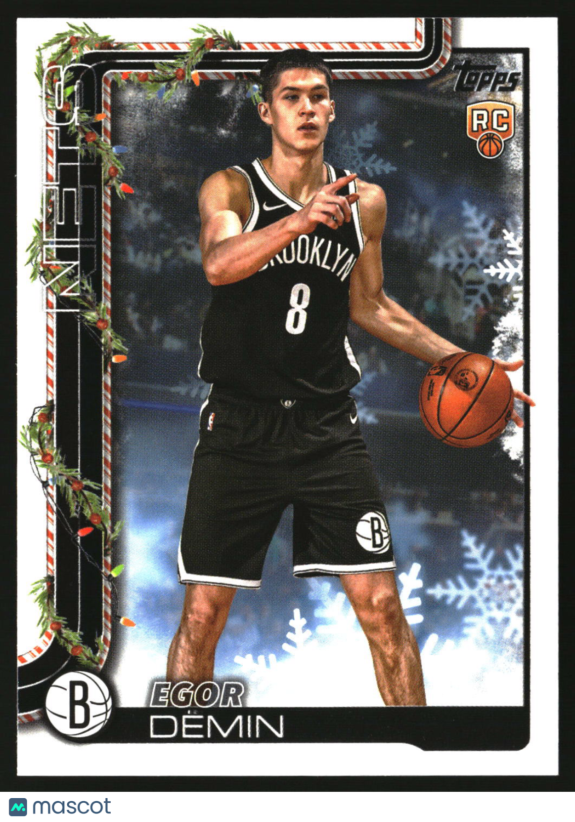 Egor Demin 2025-26 Topps Holiday #H168