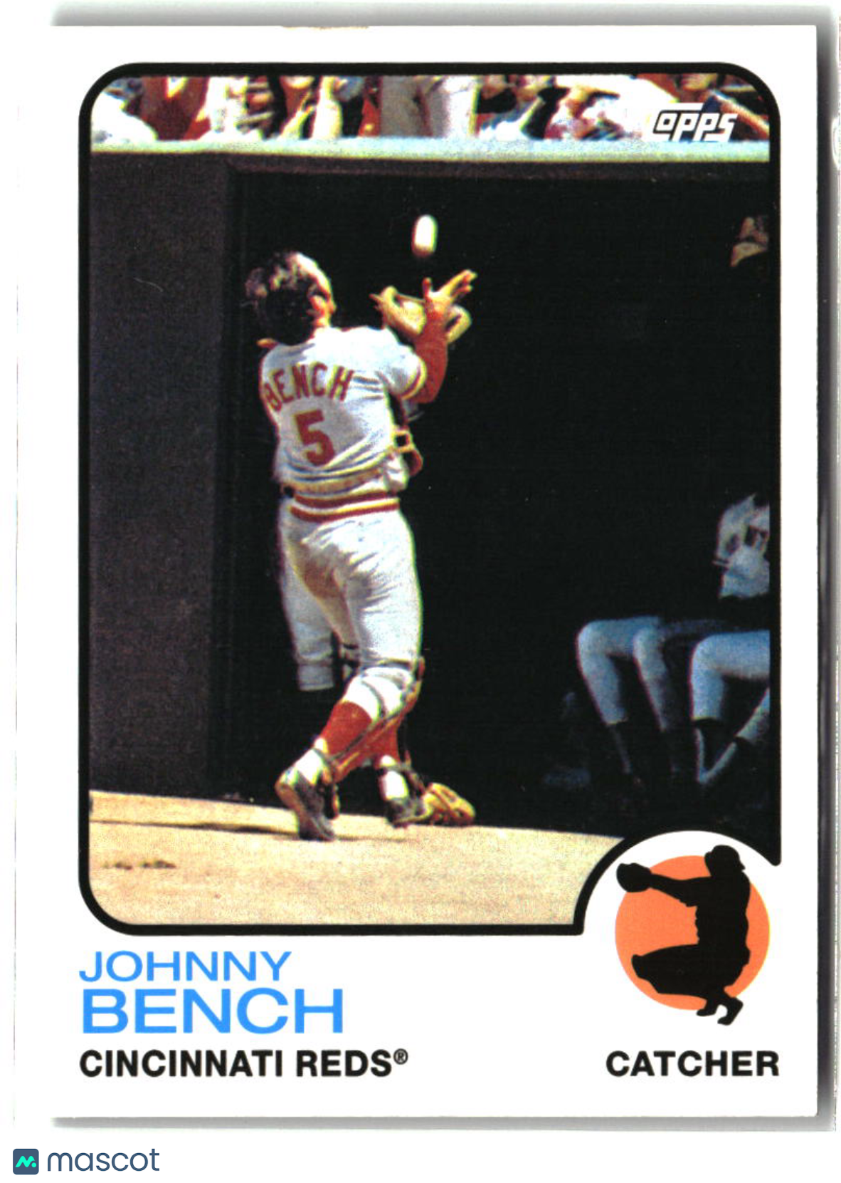 Johnny Bench 2010 Topps The Cards Your Mom Threw Out (Original Back) #380