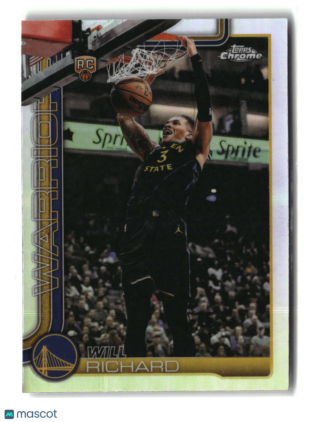 Will Richard 2025-26 Topps Chrome Update Refractor #196