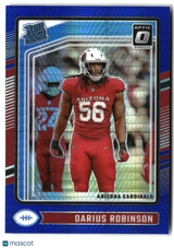 Darius Robinson 2024 Donruss Optic Blue Hyper #225