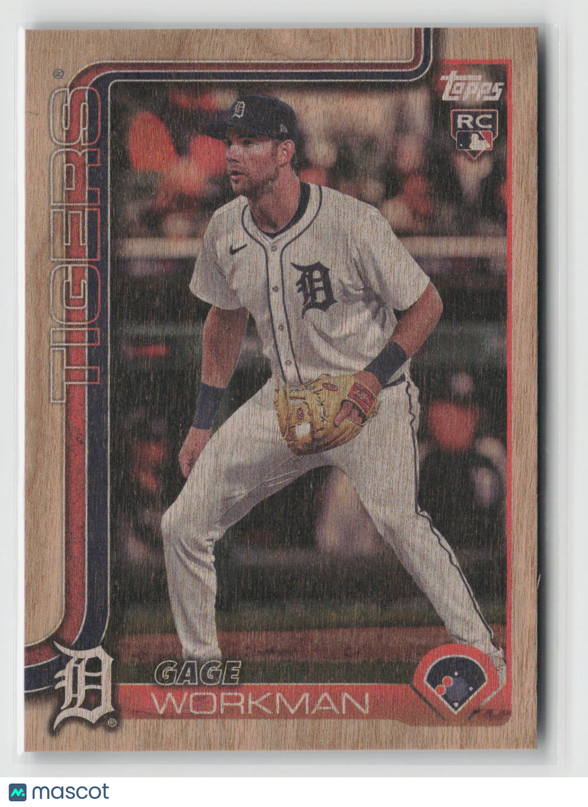 Gage Workman 2025 Topps Update Wood #US118