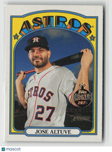 Jose Altuve 2021 Topps Heritage #43