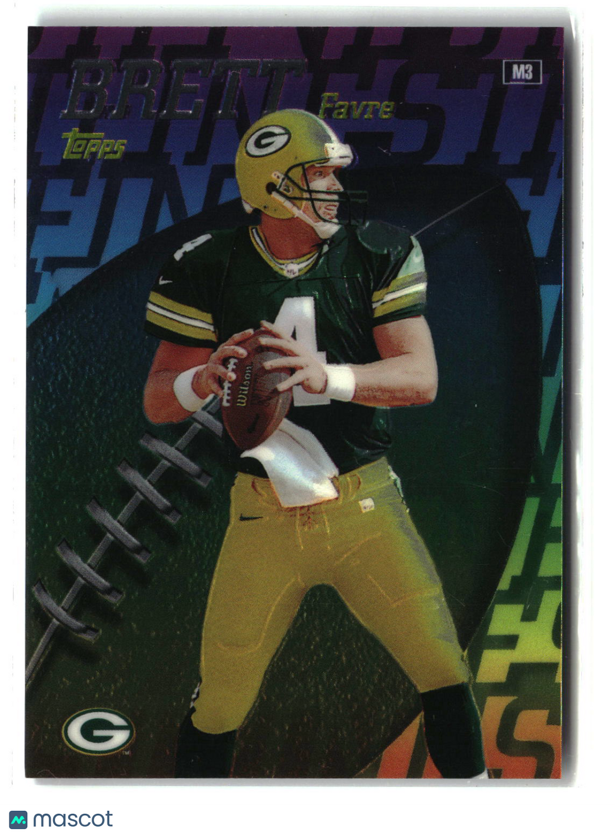 Brett Favre 1998 Topps Mystery Finest #M3