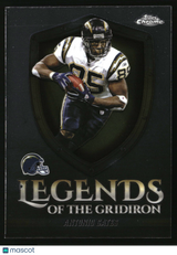 Antonio Gates 2025 Topps Chrome Legends of the Gridiron #LOG-32