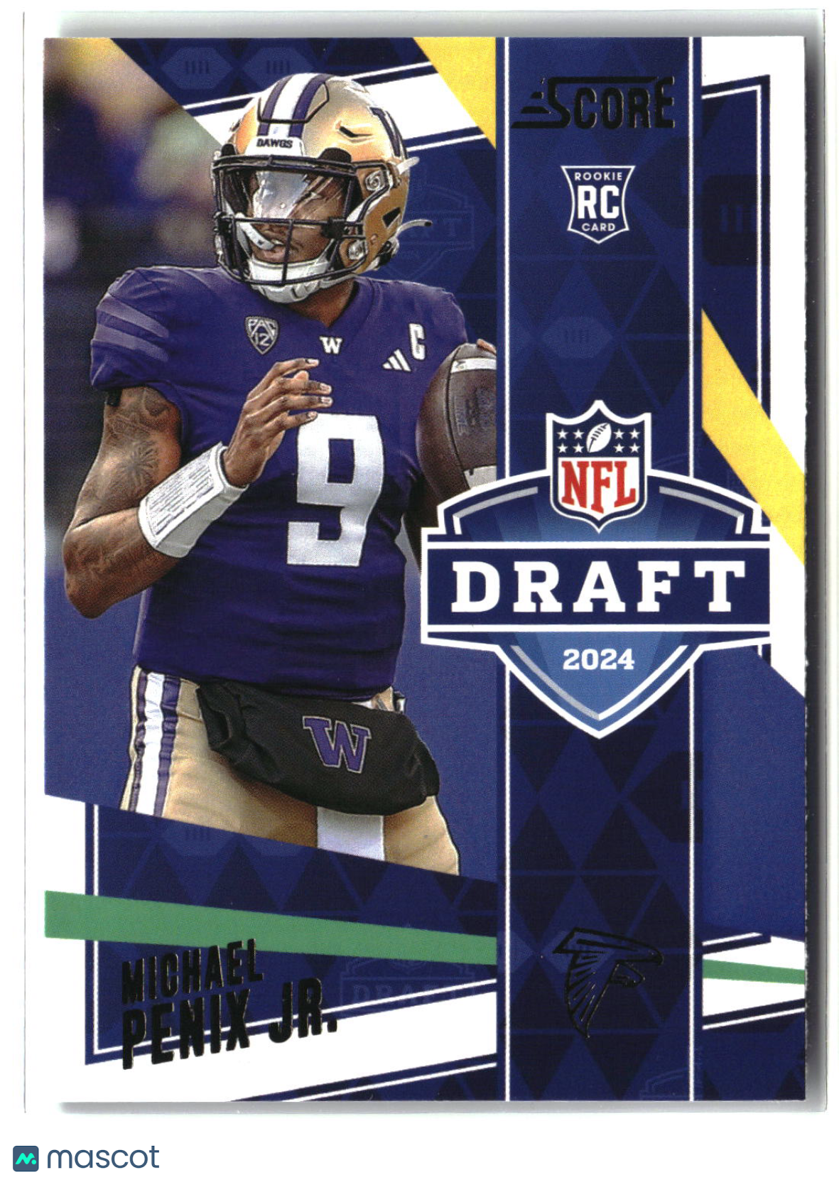 Michael Penix Jr. 2024 Score NFL Draft #15