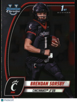 Brendan Sorsby 2024 Bowman University Chrome #26