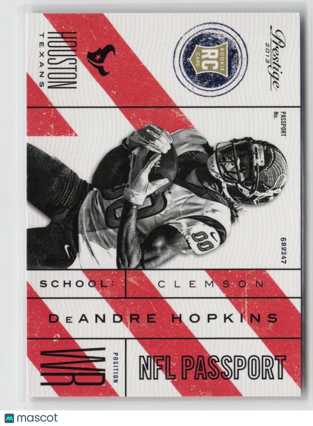 DeAndre Hopkins 2013 Panini Prestige NFL Passport #3