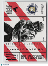 DeAndre Hopkins 2013 Panini Prestige NFL Passport #3